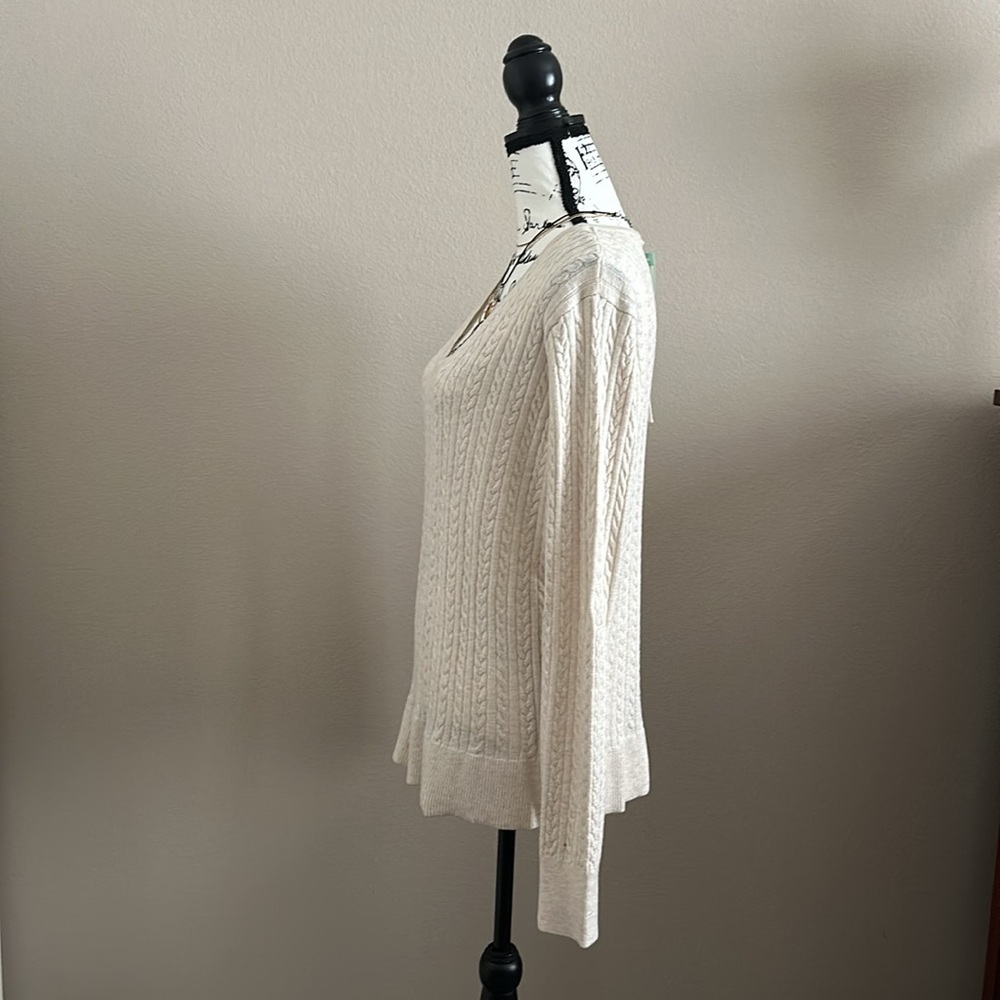 NWT 41 Hawthorn | Kellie Cable Knit Pullover - Picture 2 of 5